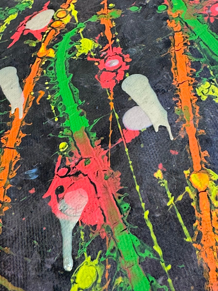 Night Bloom — Original Abstract Acrylic on Canvas