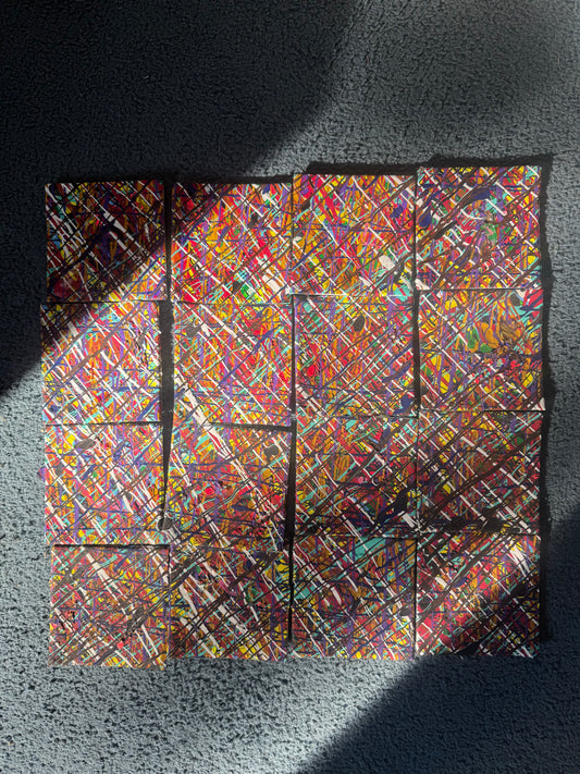 Neon Gridlock: Urban Energy Series - Complete 16-Piece Set