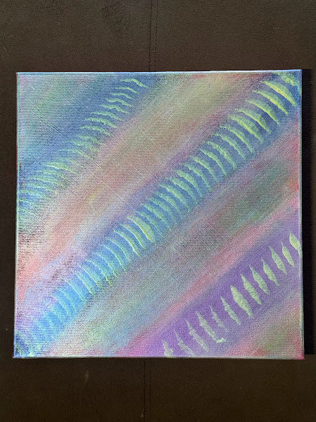 Diagonal Echoes - Original Abstract Painting